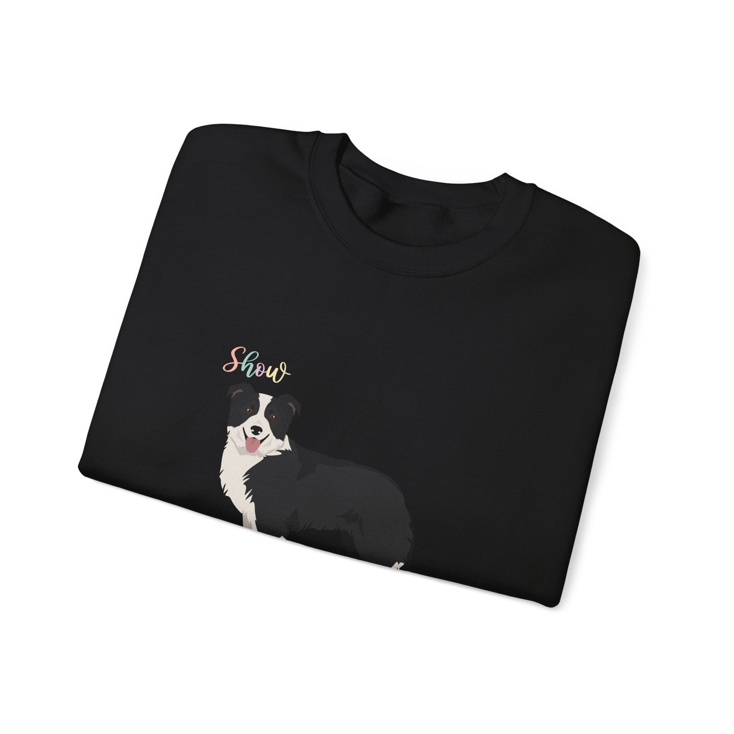 Border Collie Dog Unisex Heavy Blend Crewneck Sweatshirt
