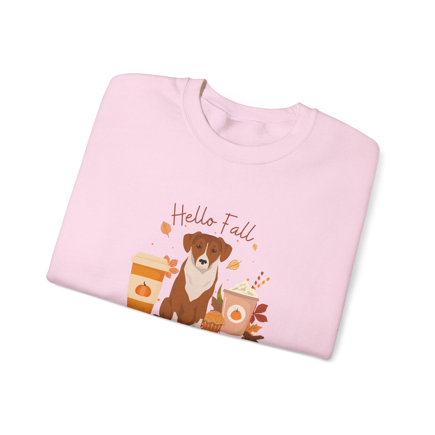 Australian Pinscher Dog Fall Unisex Heavy Blend Crewneck Sweatshirt