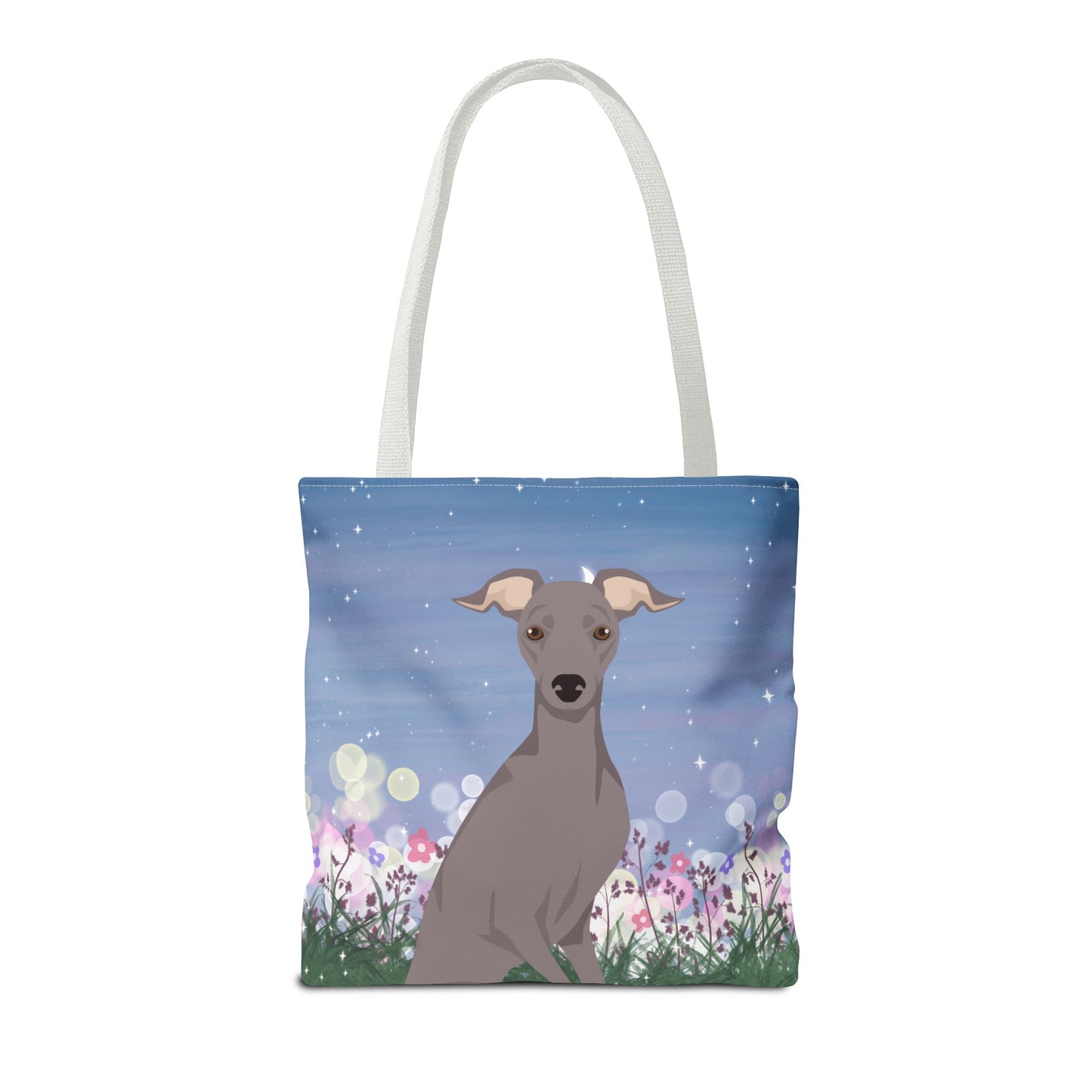 Italian Greyhound Dog Tote Bag 16x16
