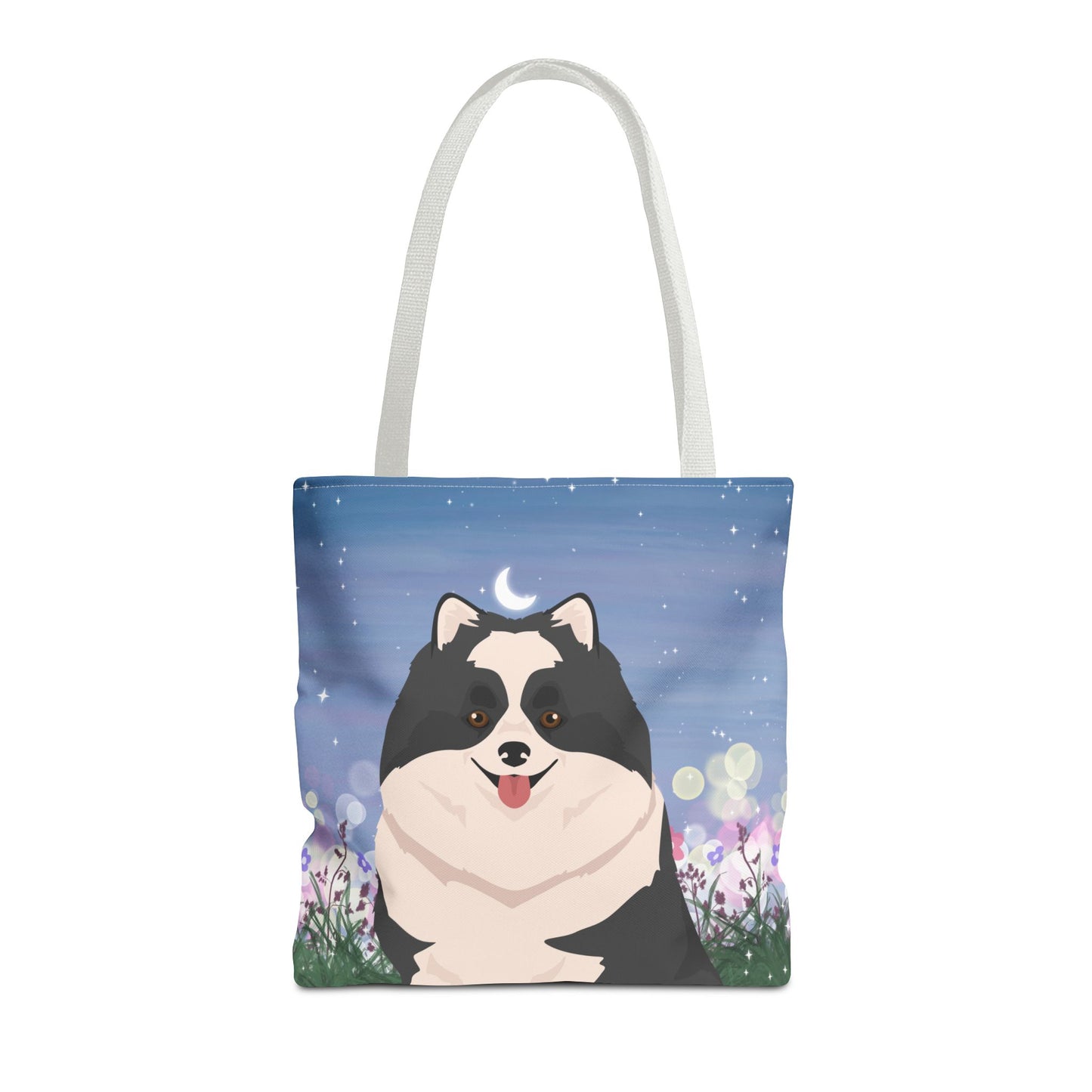 Pomeranian Dog Tote Bag 16x16