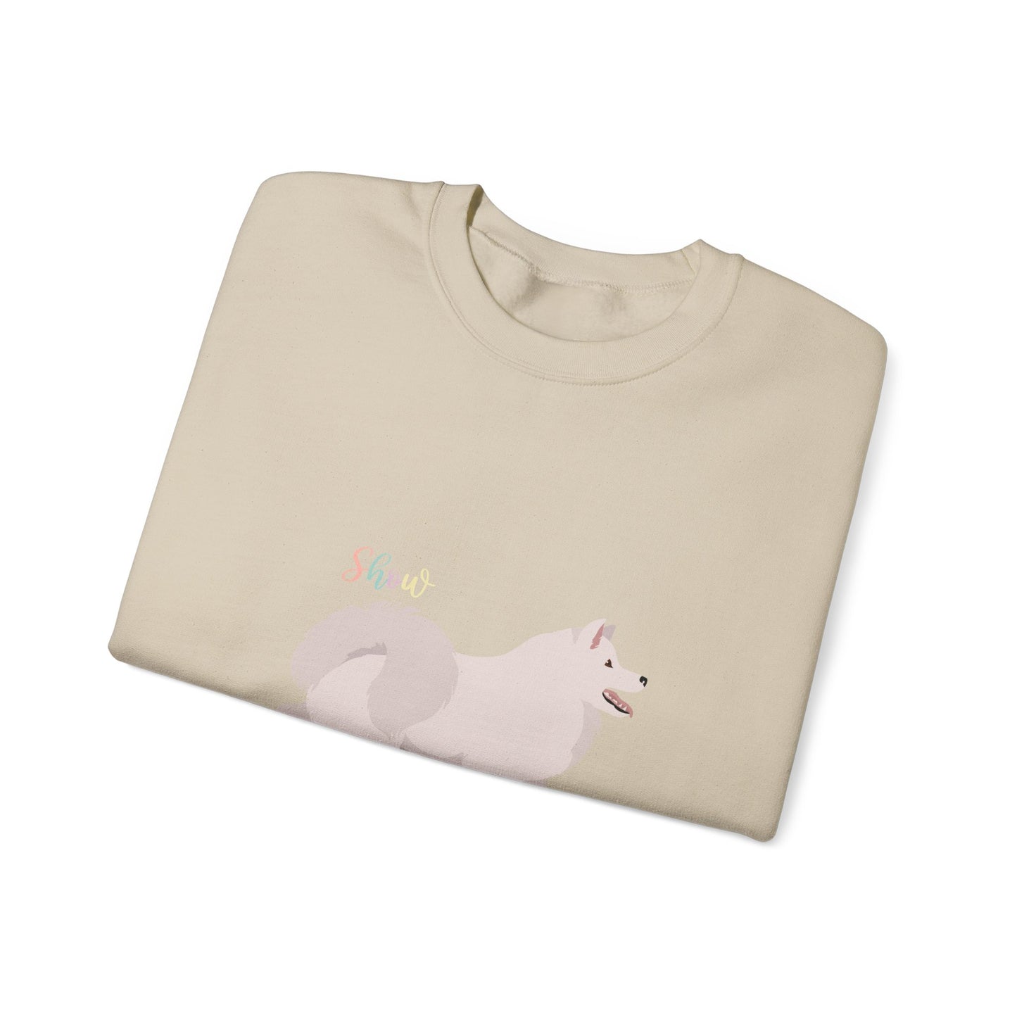 Samoyed Dog Unisex Heavy Blend Crewneck Sweatshirt