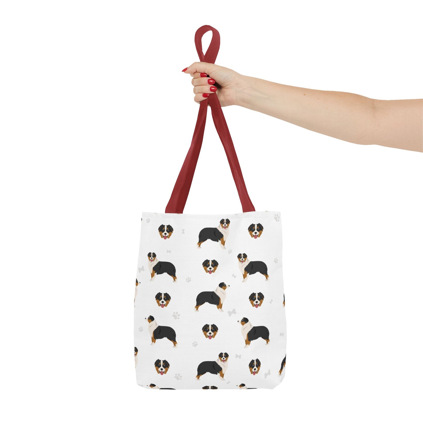 Australian Shepherd Dog Tote Bag, Aussie Dog Mom Gift