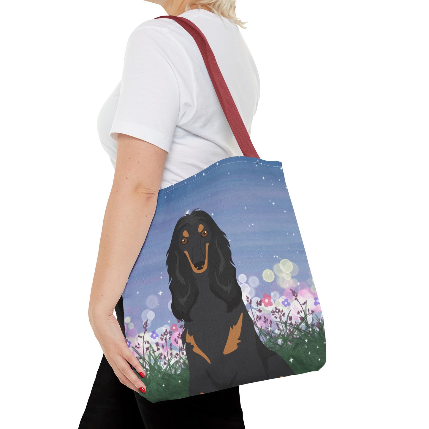 Afghan Hound Dog Tote Bag 16x16