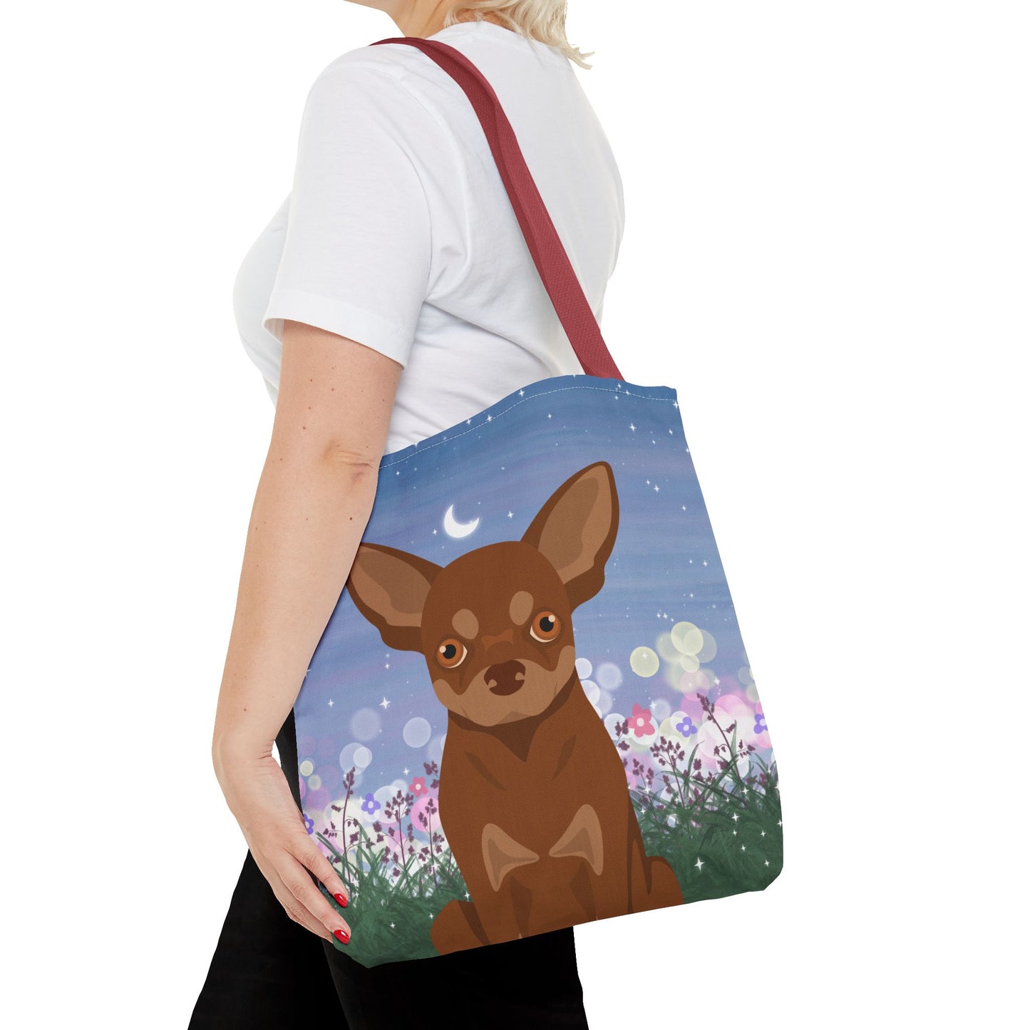 Chihuahua Dog Tote Bag 16x16