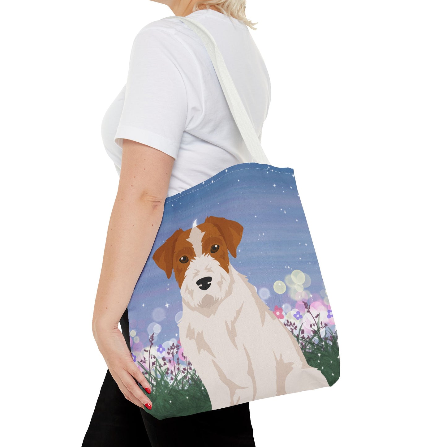 Jack Russell Terrier Dog Tote Bag 16x16