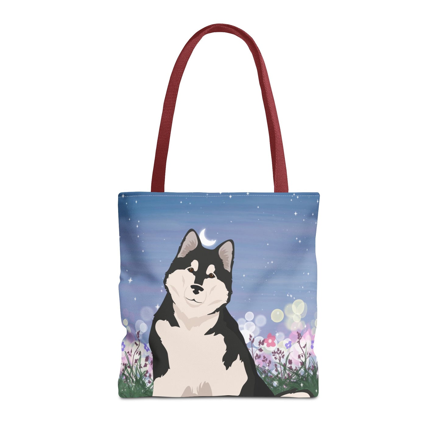Alaskan Malamute Dog Tote Bag 16x16