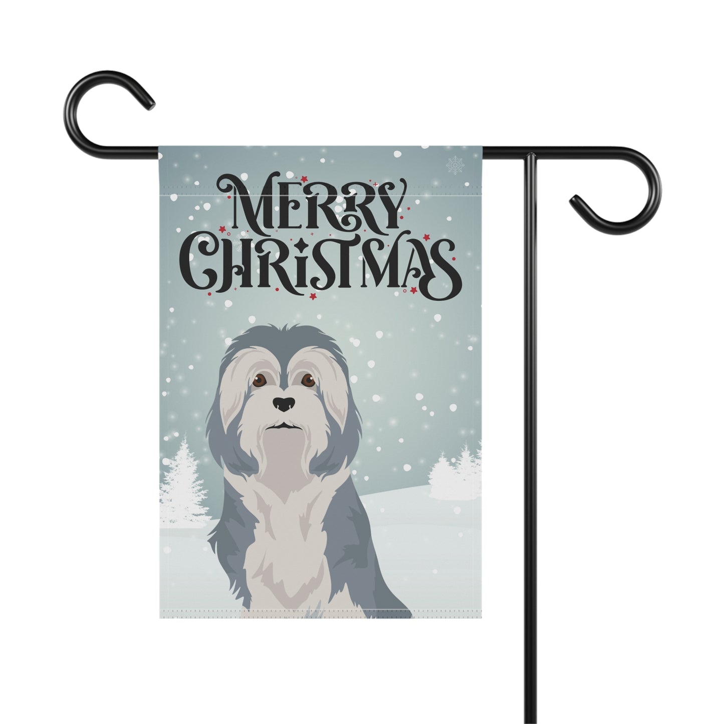 Lowchen Dog Garden Flag