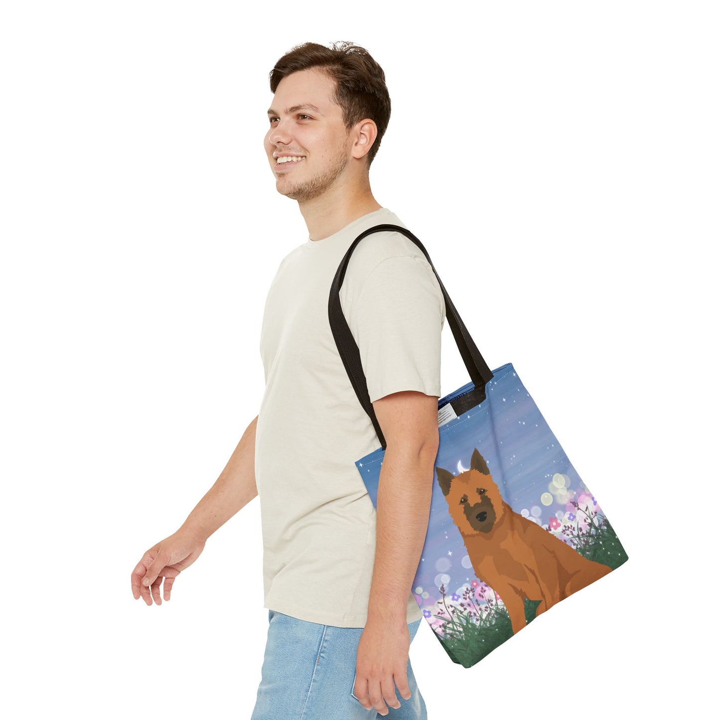 Belgian Laekenois Dog Tote Bag 16x16