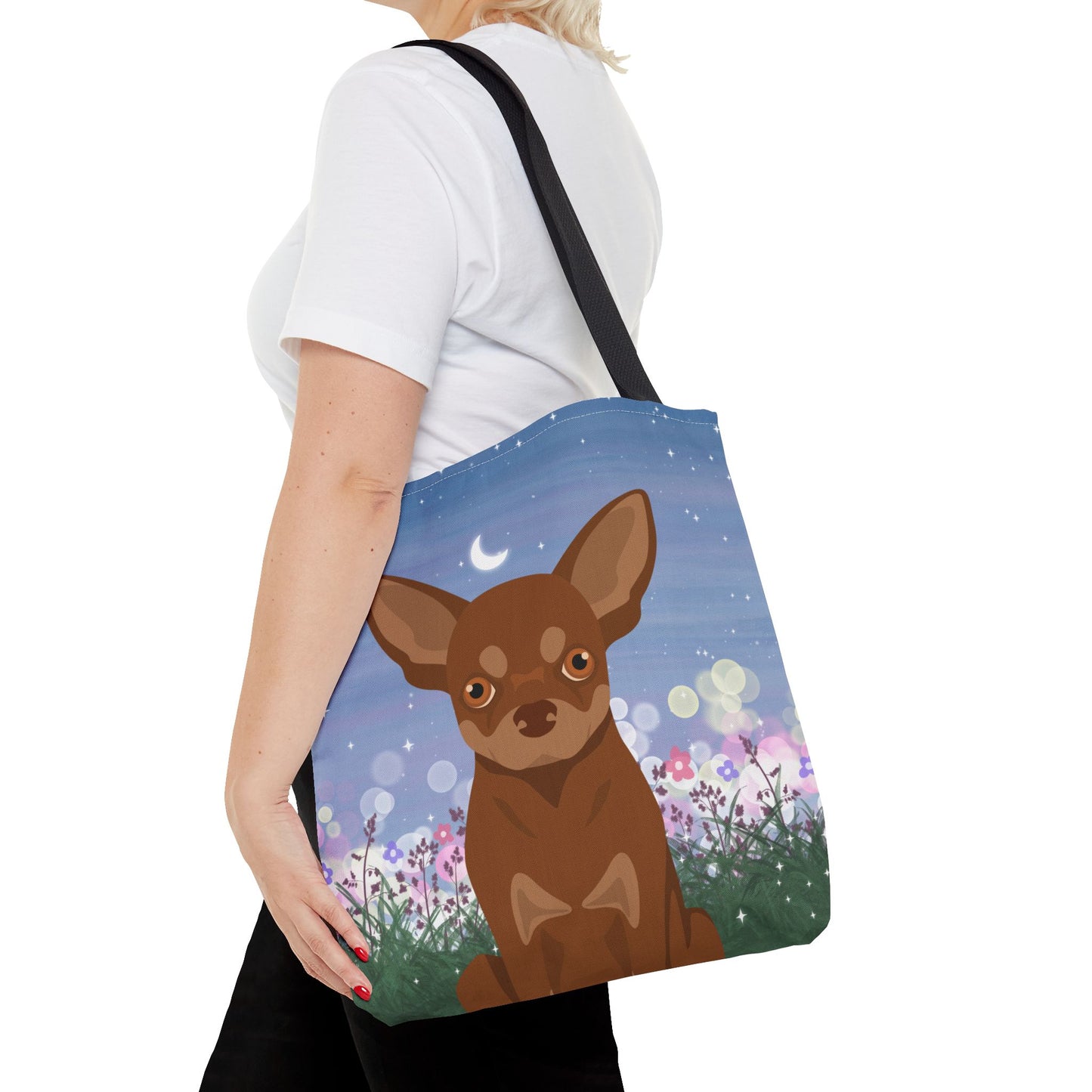 Chihuahua Dog Tote Bag 16x16