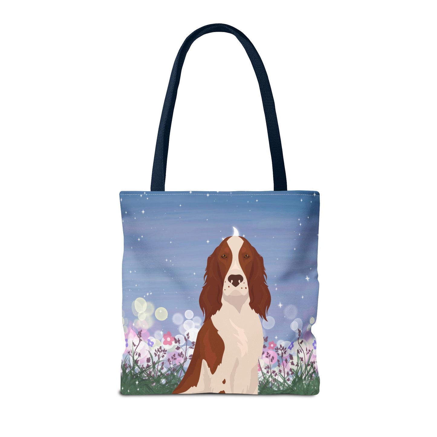 Irish R&W Setter Dog Tote Bag 16x16