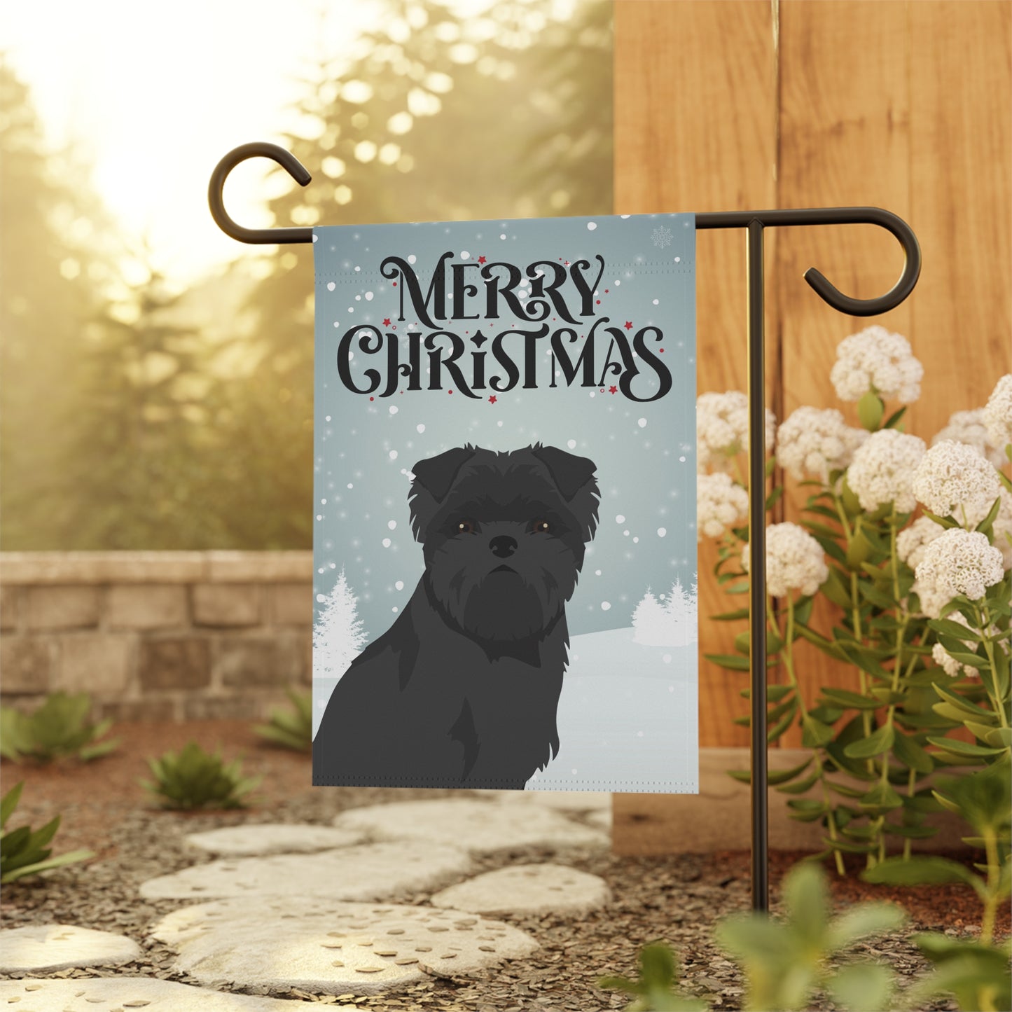 Affenpinscher Dog Garden Flag