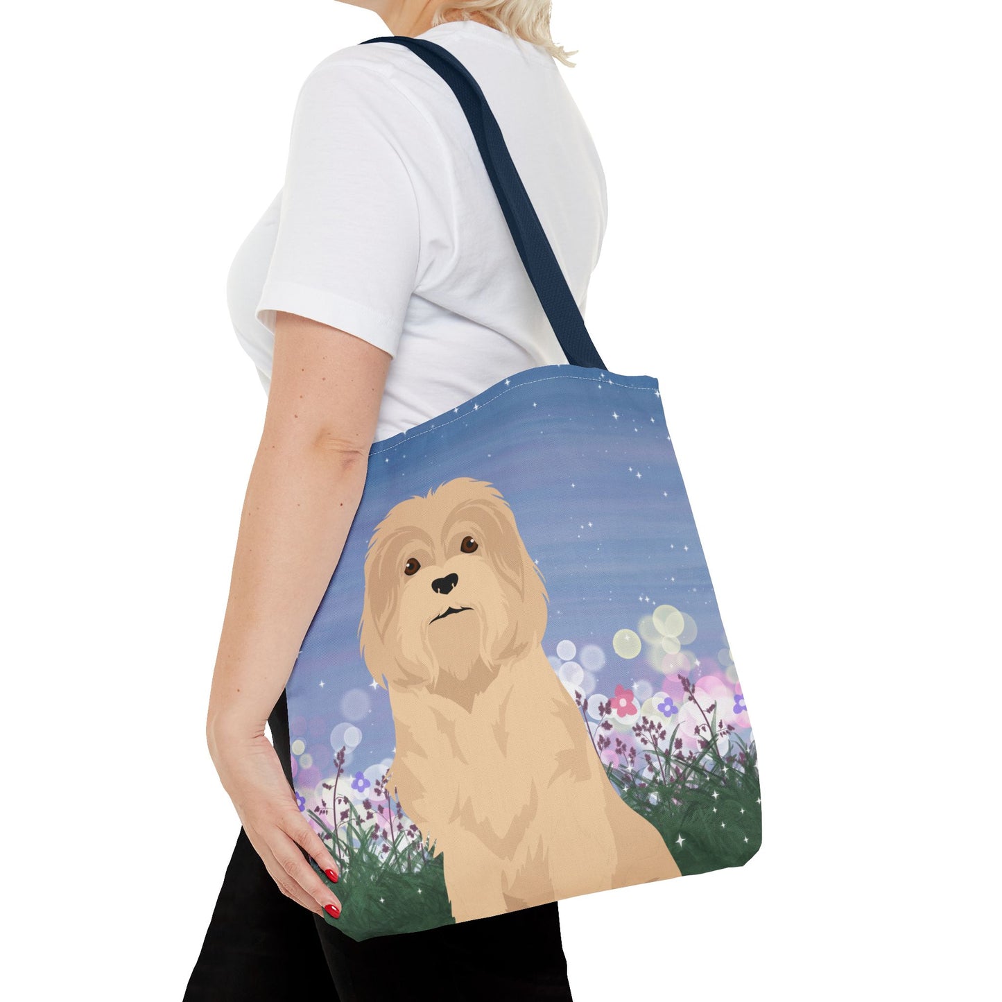 Lowchen Dog Tote Bag 16x16