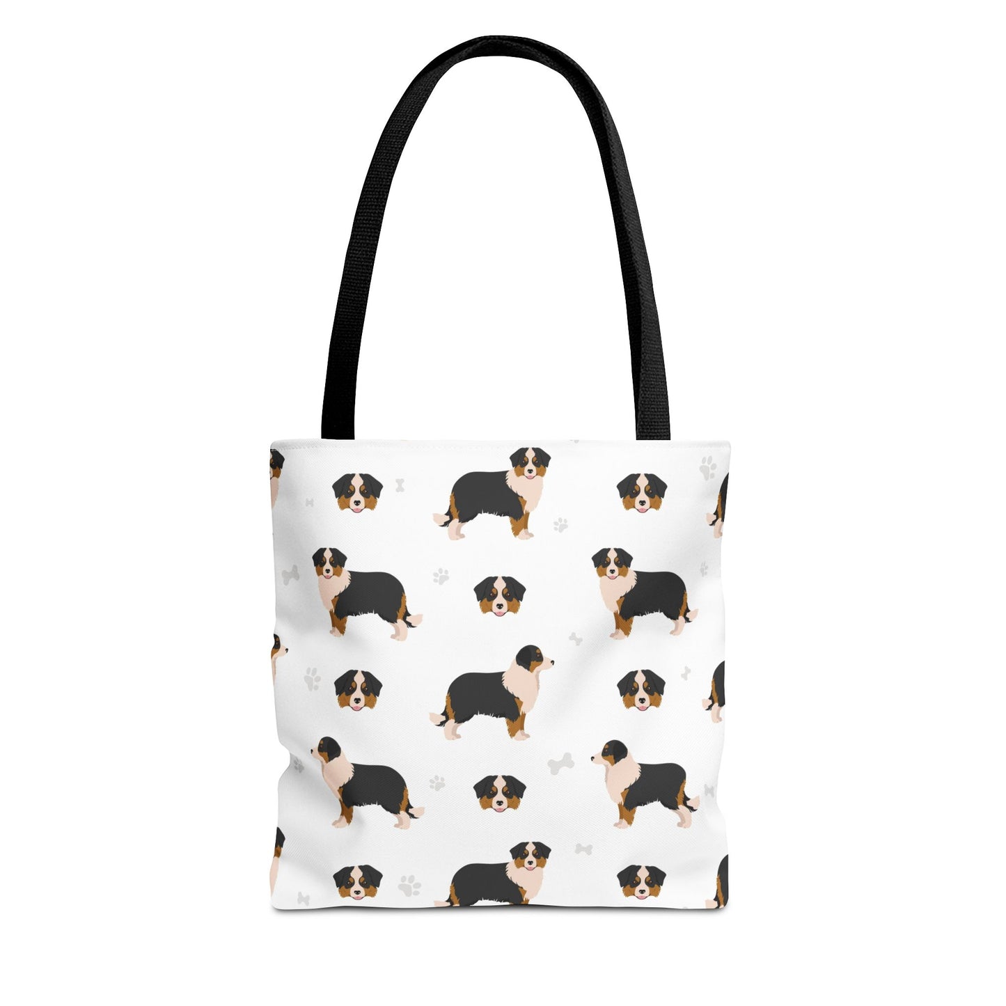Miniature Australian Shepherd Dog Tote Bag, Aussie Dog Mom Gift