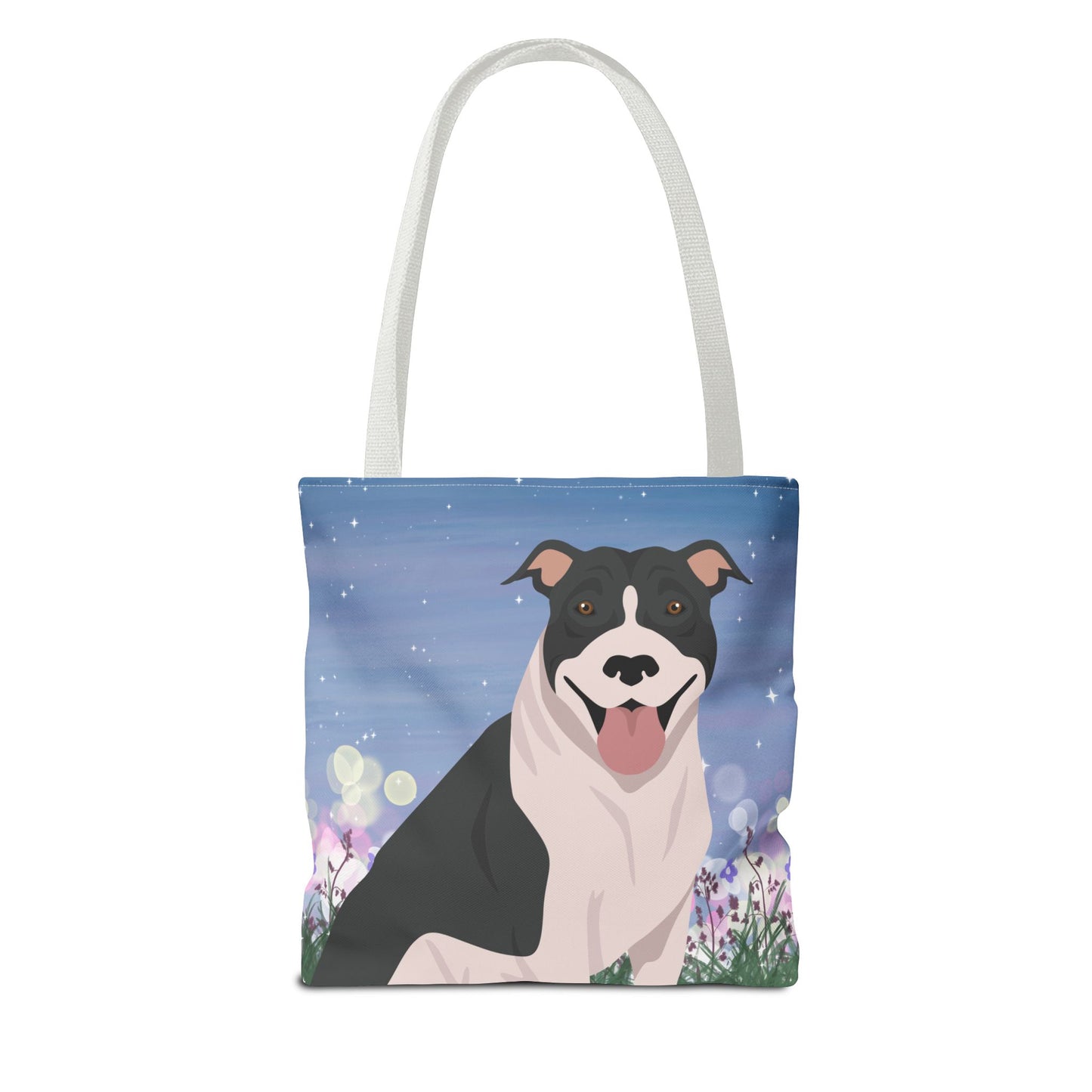 Pit Bull Dog Tote Bag 13x13