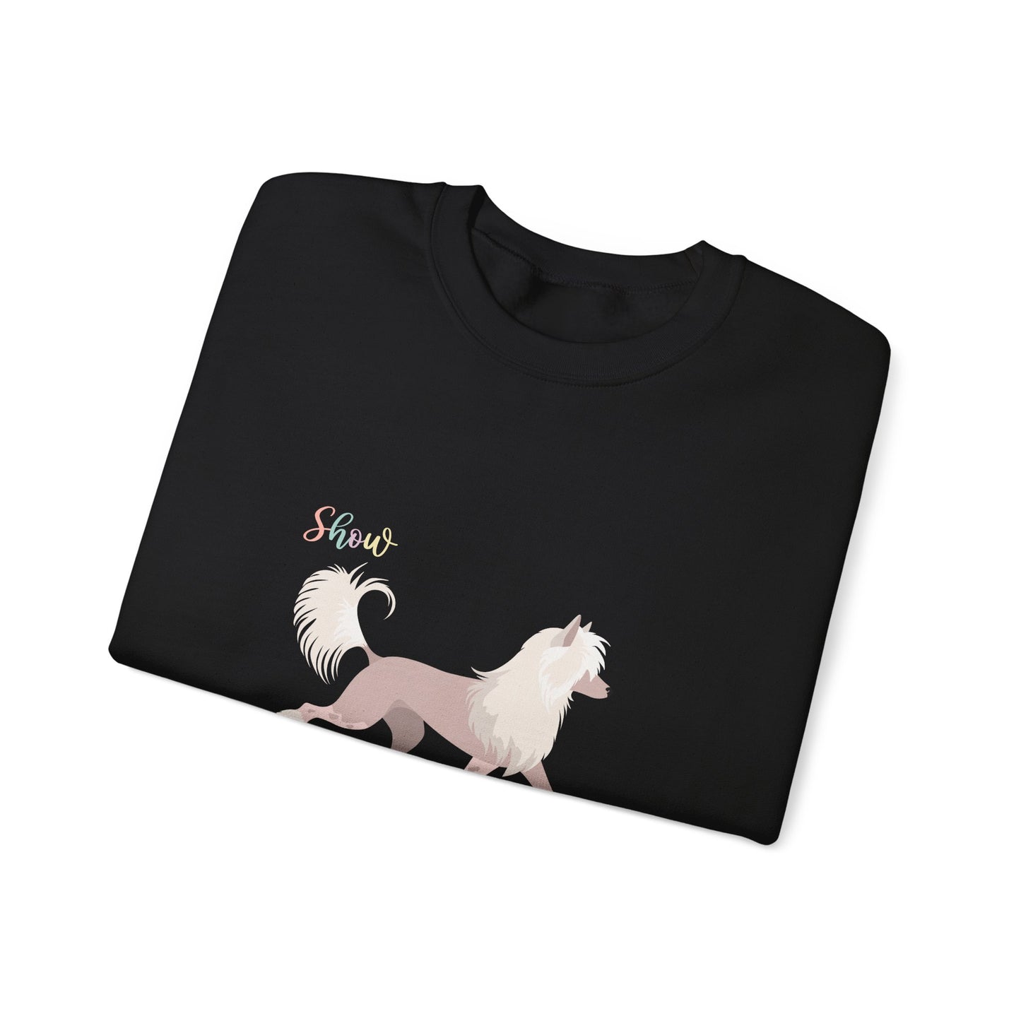 Chinese Crested Dog Dog Unisex Heavy Blend Crewneck Sweatshirt