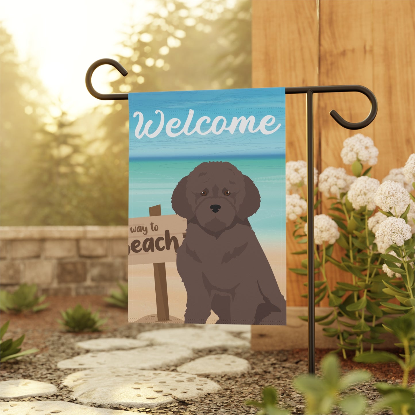 Lagotto Romagnolo Dog Garden Flag