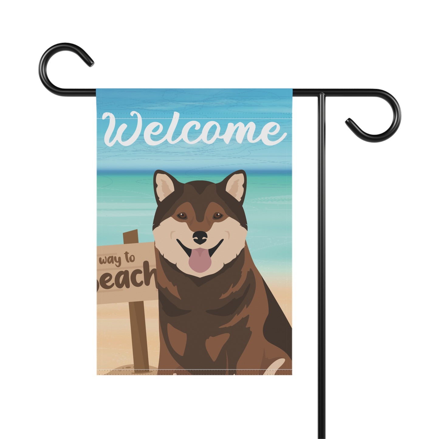 Shiba Inu Dog Garden Flag