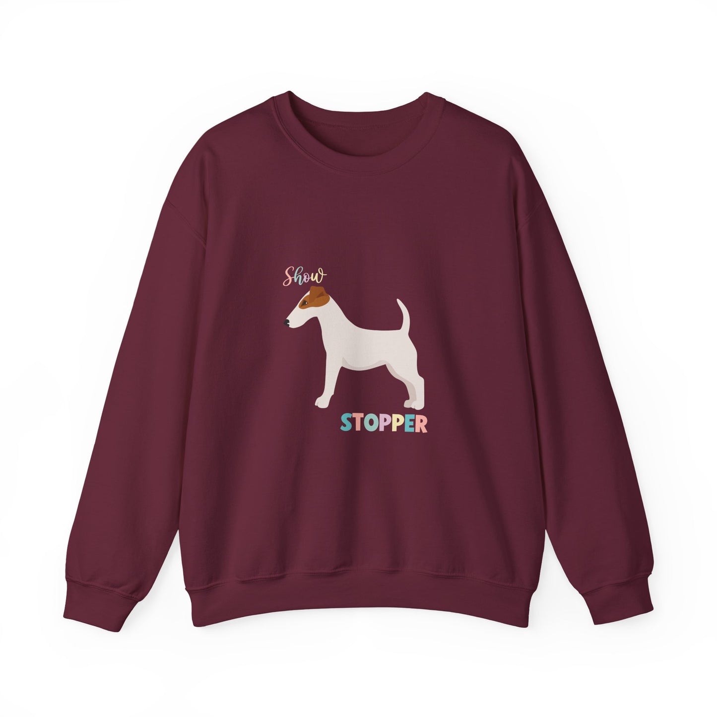 Smooth Fox Terrier Dog Unisex Heavy Blend Crewneck Sweatshirt