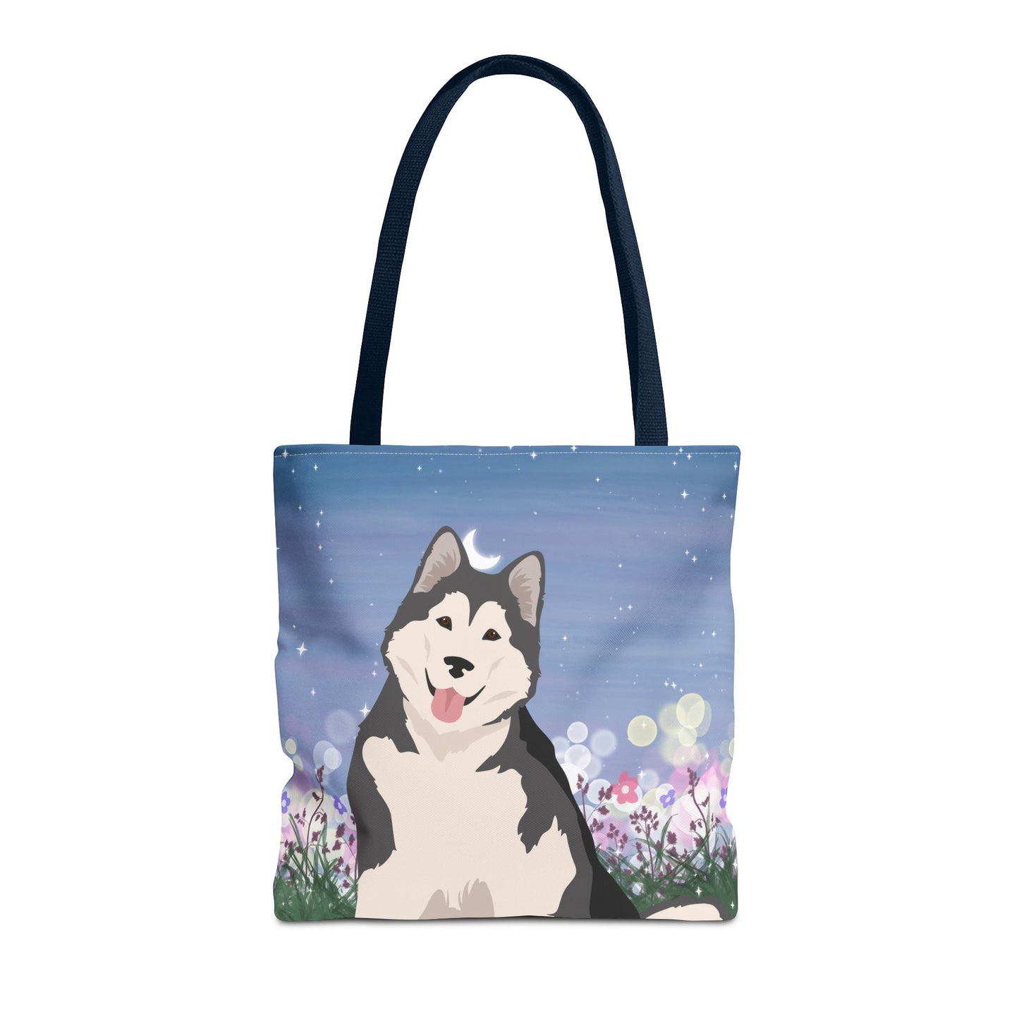 Alaskan Malamute Dog Tote Bag 16x16