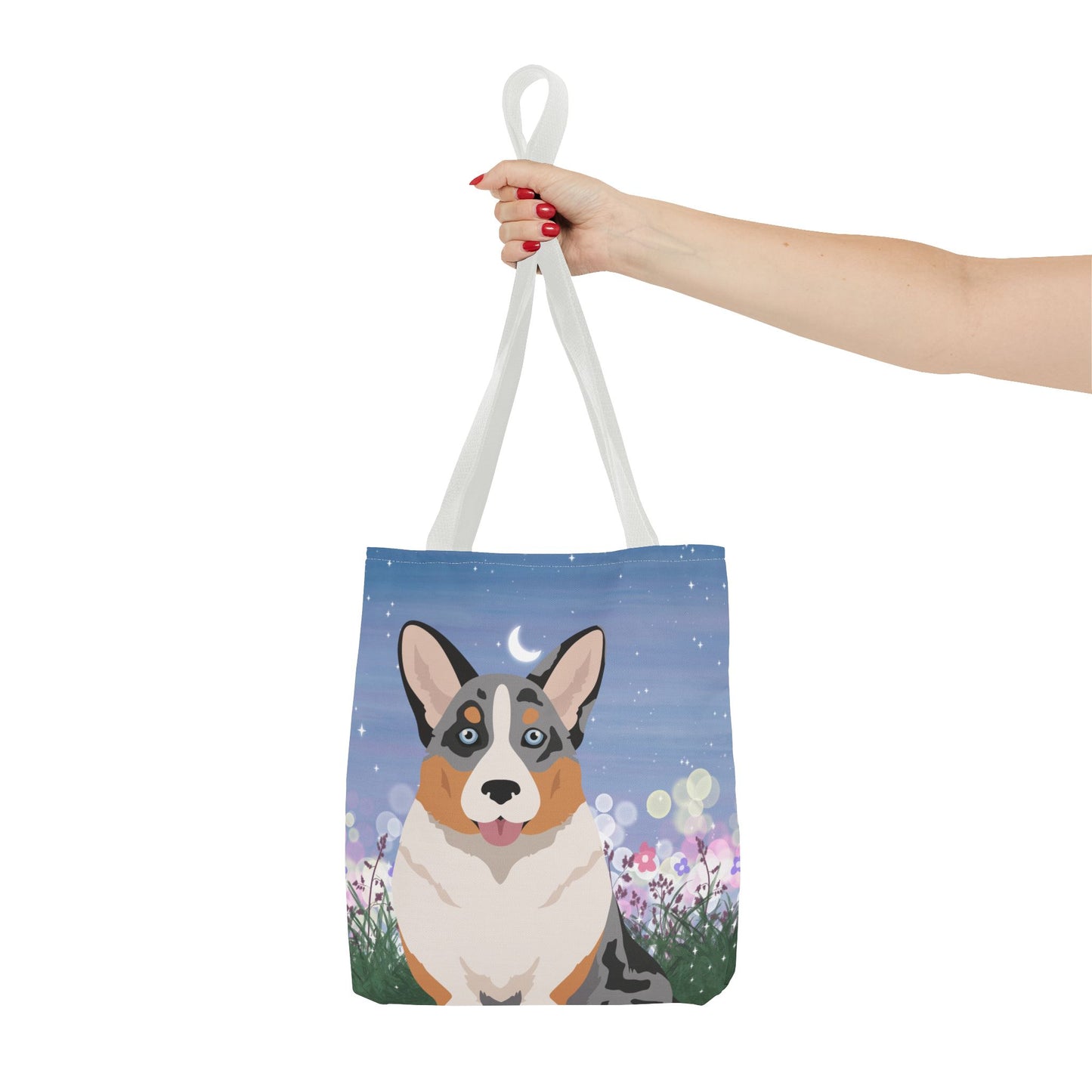 Cardigan Welsh Corgi Dog Tote Bag 13x13