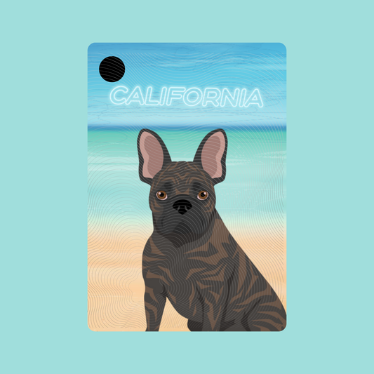 French Bulldog Dog Keychain