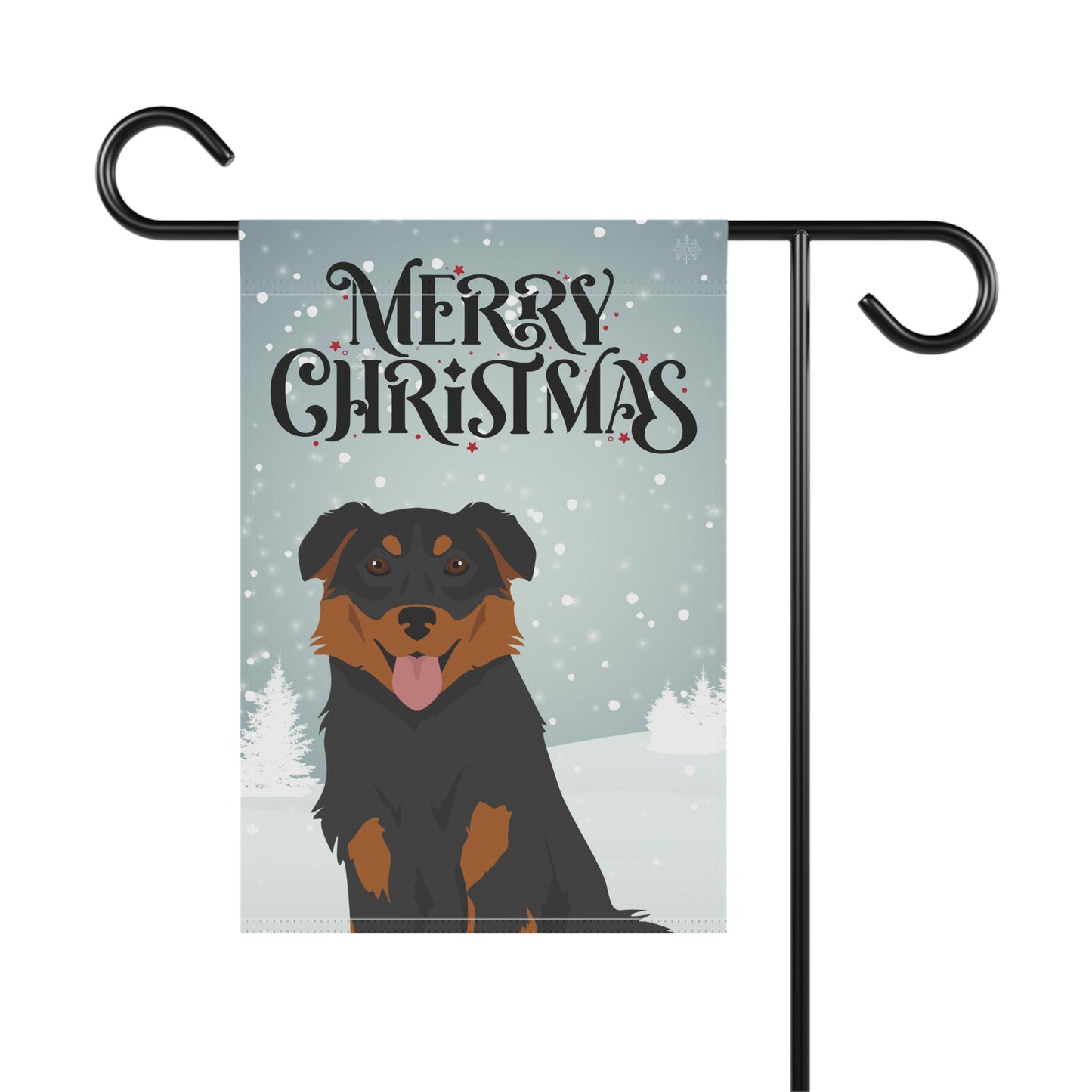 English Shepherd Dog Garden Flag