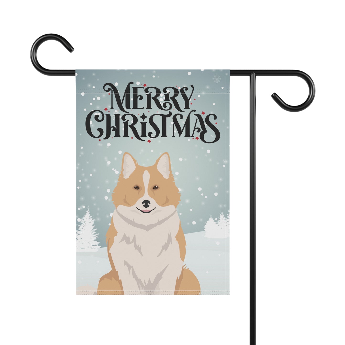 Icelandic Sheepdog Dog Garden Flag