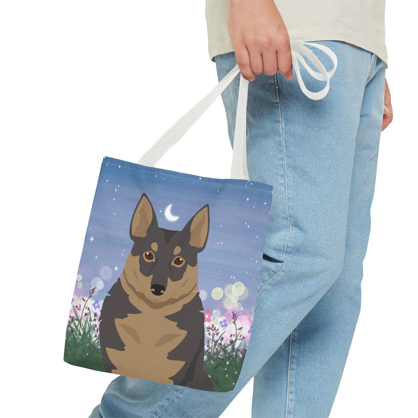 Swedish Vallhund Dog Tote Bag 13x13
