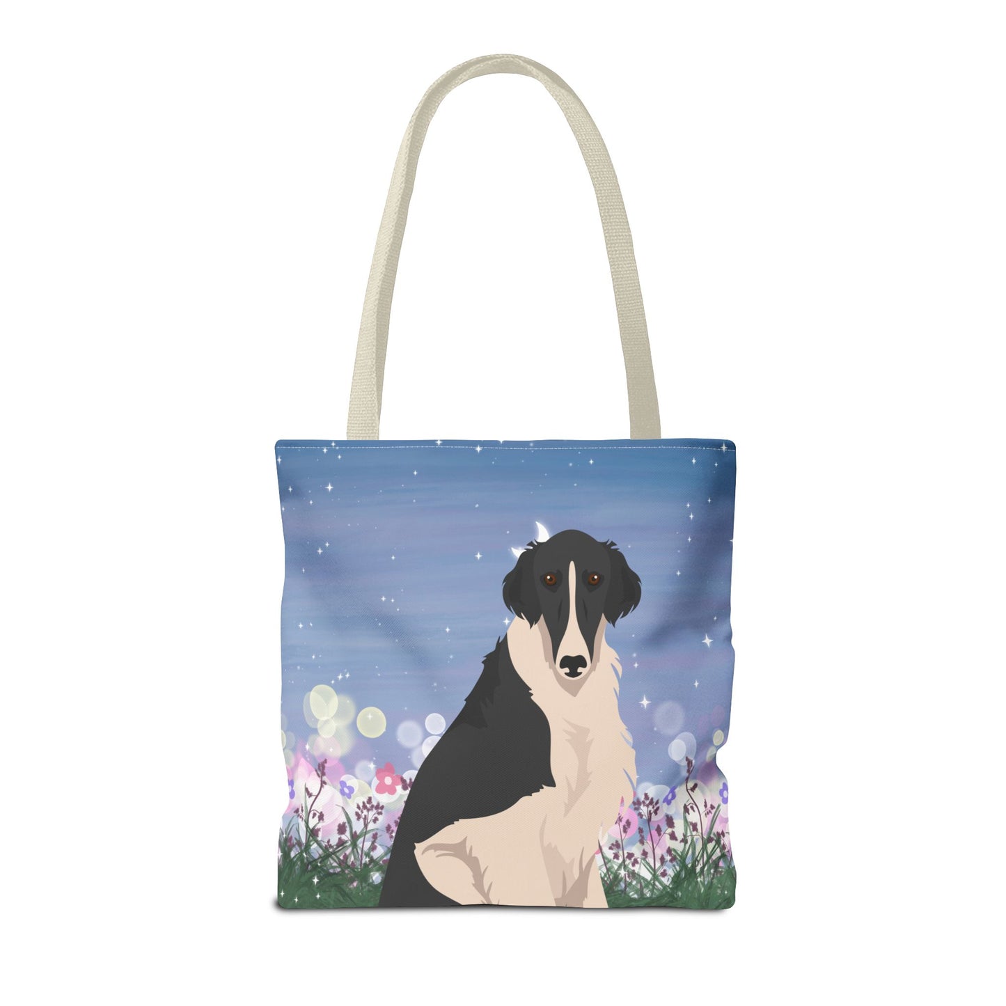 Borzoi Dog Tote Bag 16x16