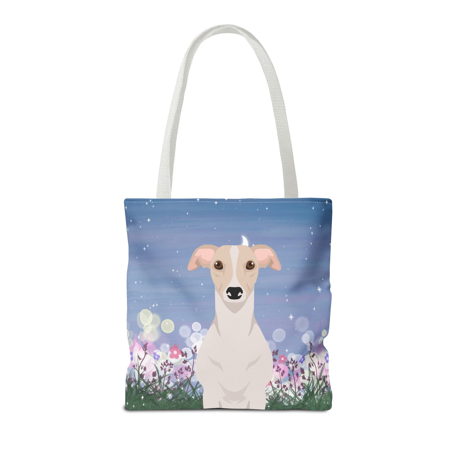 Whippet Dog Tote Bag 16x16