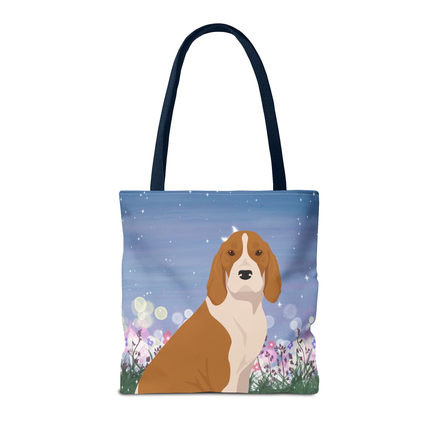 American English Coonhound Dog Tote Bag 16x16