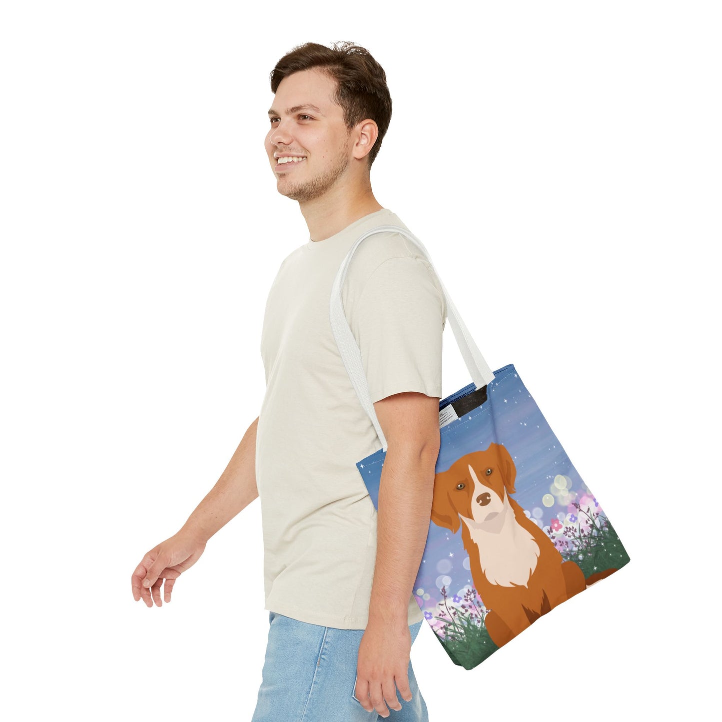 Nova scotia Duck Tolling Retriever Dog Tote Bag 16x16