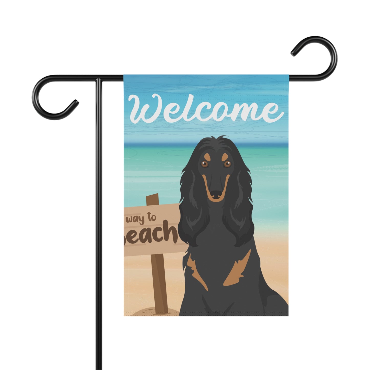 Afghan Hound Dog Garden Flag