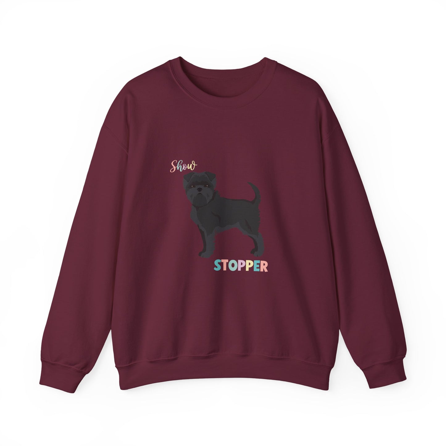 Affenpinscher Dog Unisex Heavy Blend Crewneck Sweatshirt