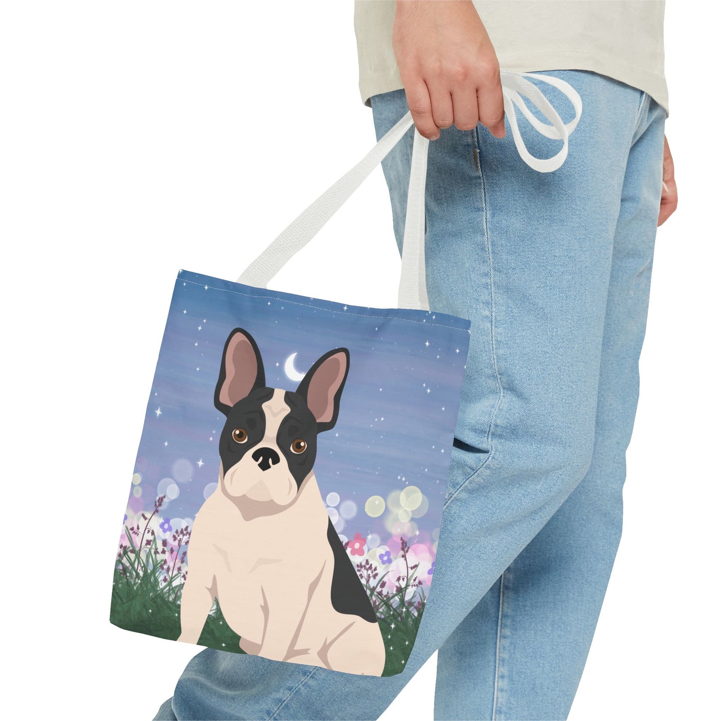 French Bulldog Dog Tote Bag 13x13