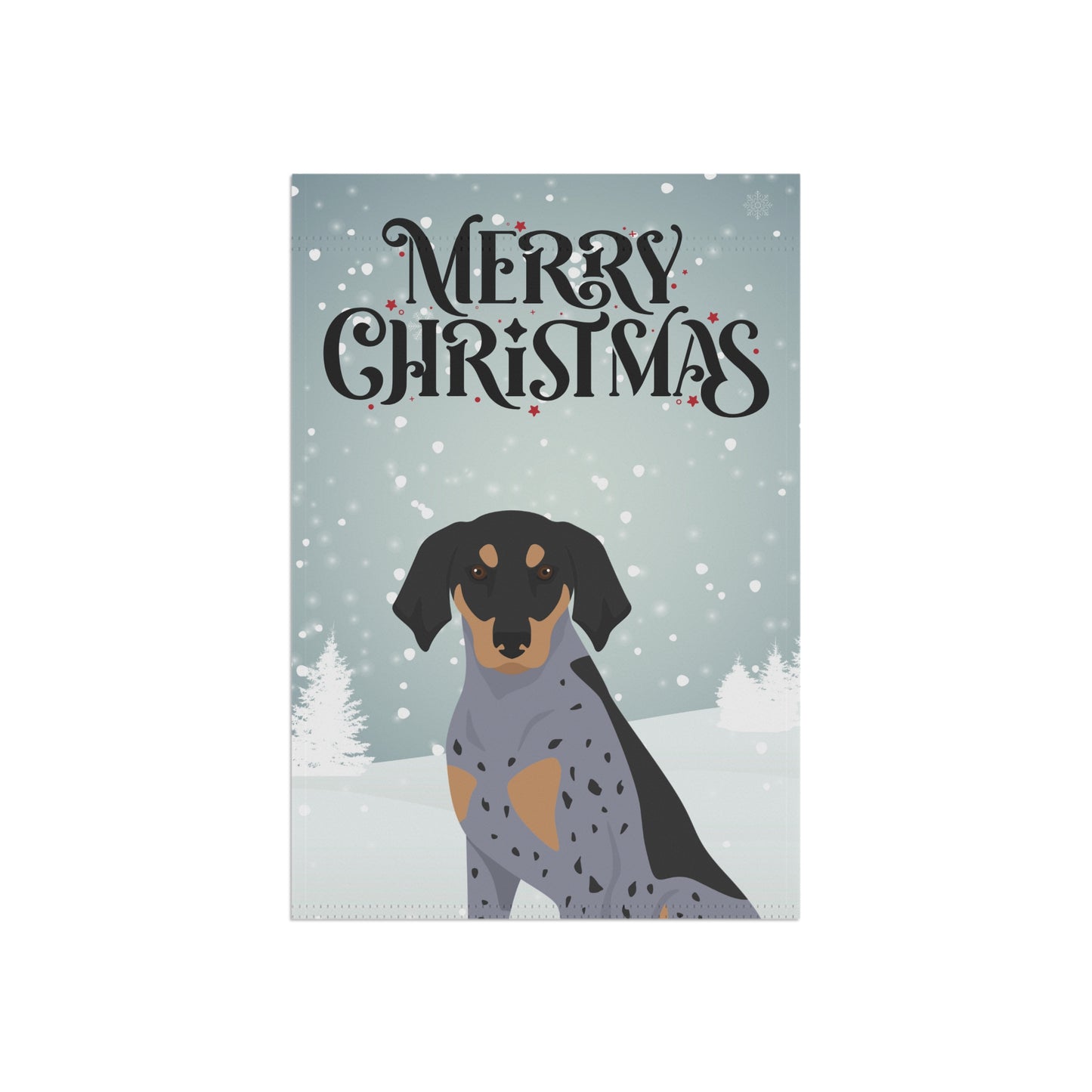 Bluetick Coonhound Dog Garden Flag