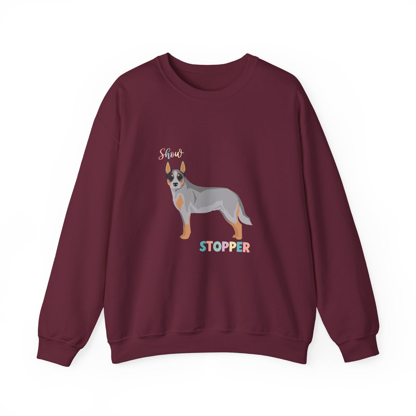 Australian Cattle Dog Dog Unisex Heavy Blend Crewneck Sweatshirt