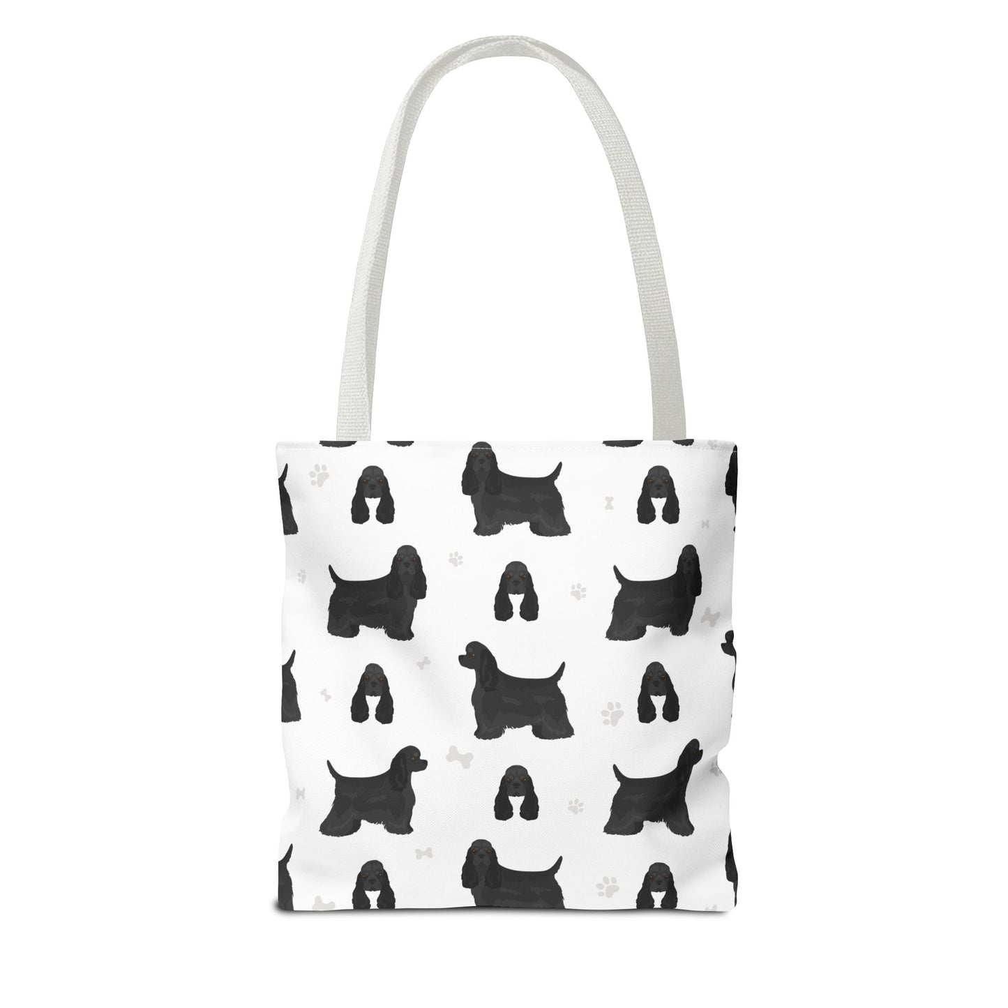 American Cocker Spaniel Dog Tote Bag, Cocker Spaniel Dog Mom Gift