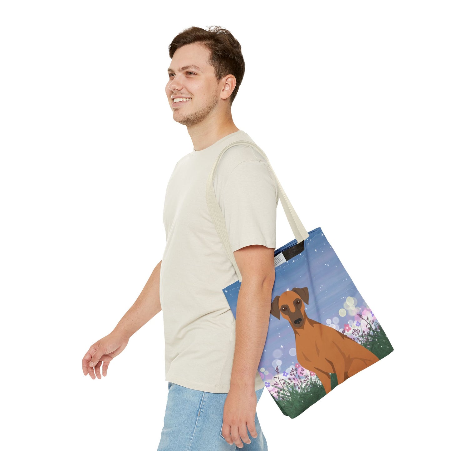 Sloughi Dog Tote Bag 16x16