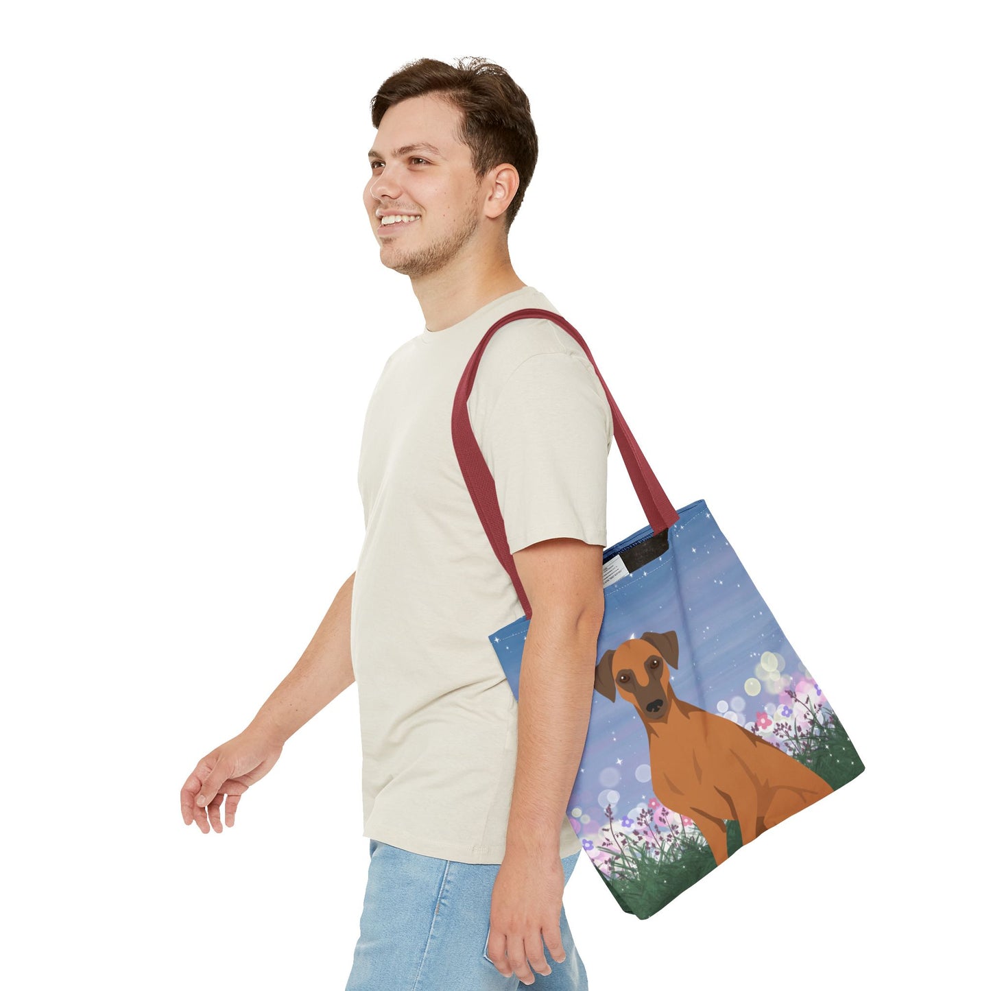 Sloughi Dog Tote Bag 16x16