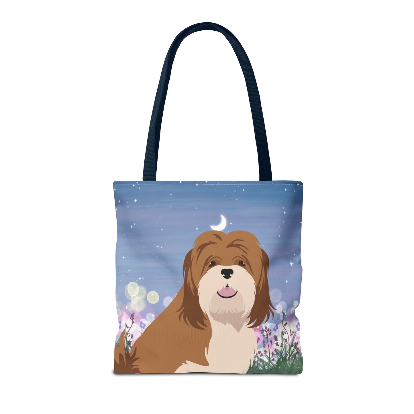 Lhasa Apso Dog Tote Bag 16x16