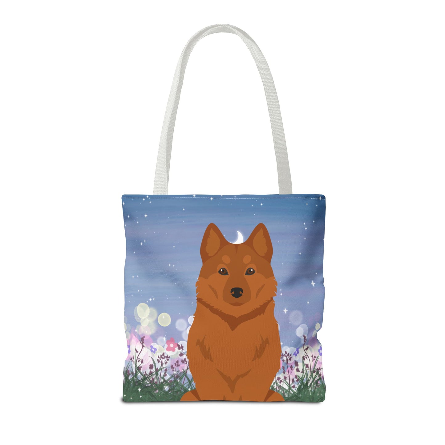 Finnish Spitz Dog Tote Bag 16x16