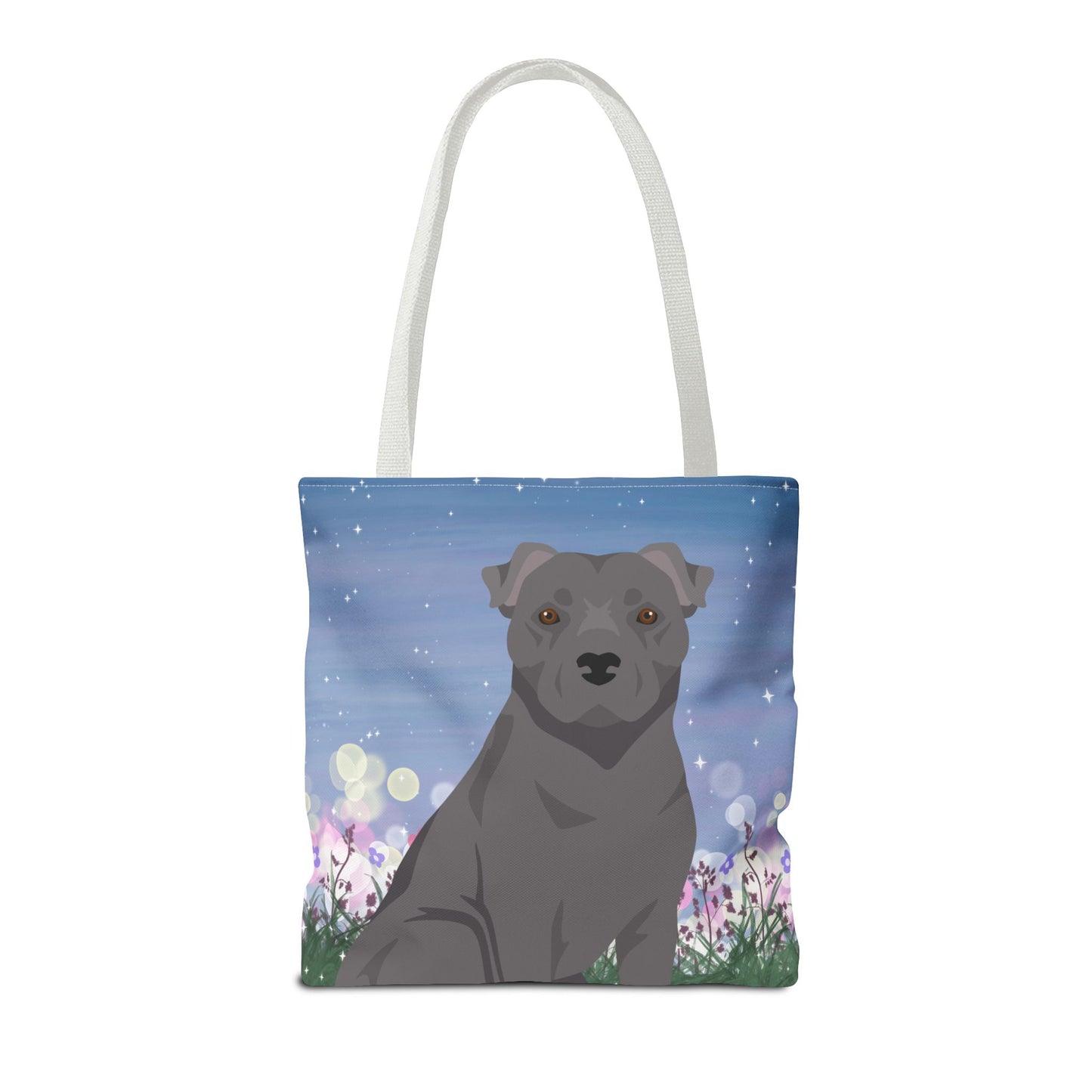 Staffordshire Bull Terrier Dog Tote Bag 16x16