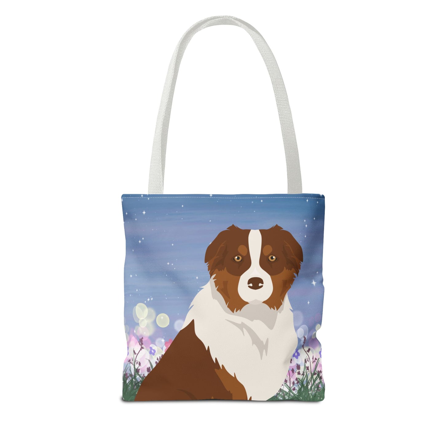 Australian Shepherd Dog Tote Bag 13x13