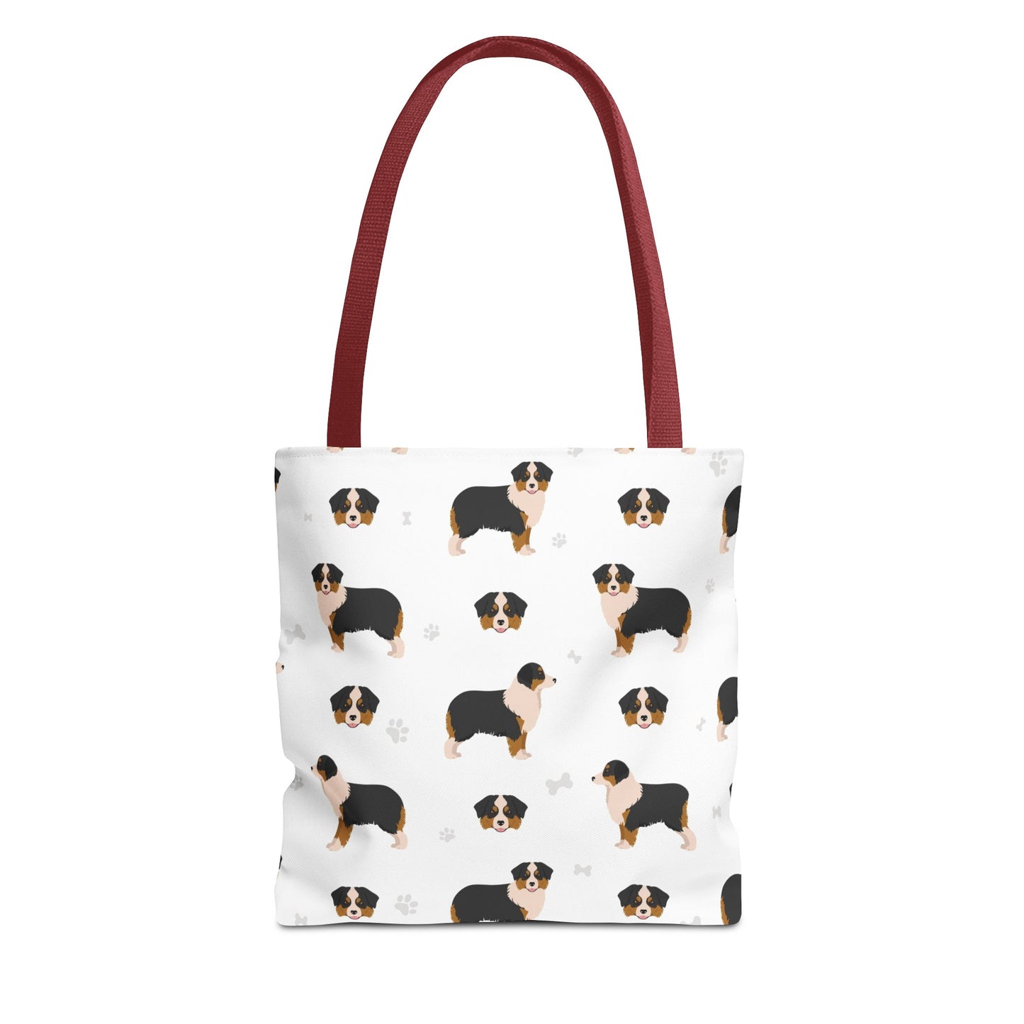 Miniature Australian Shepherd Dog Tote Bag, Aussie Dog Mom Gift