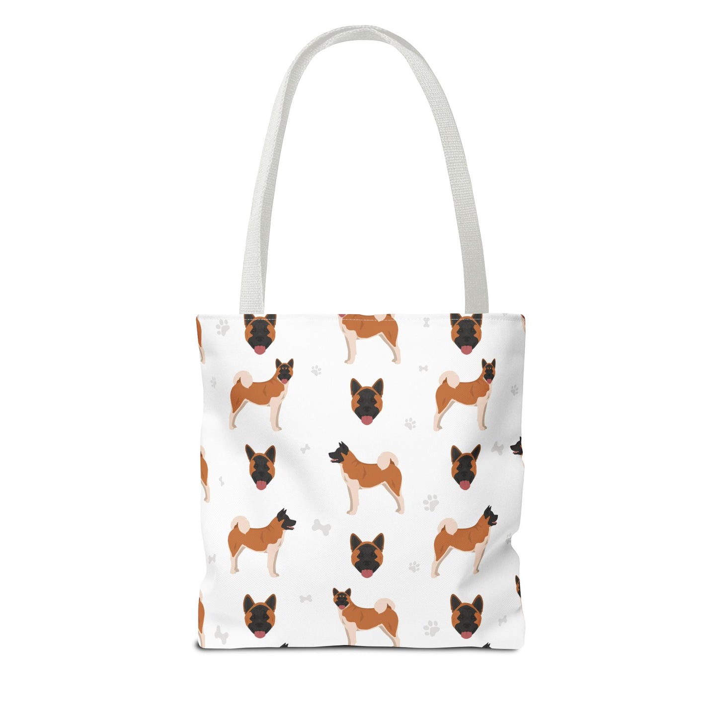 American Akita Dog Tote Bag, Akita Dog Mom Gift