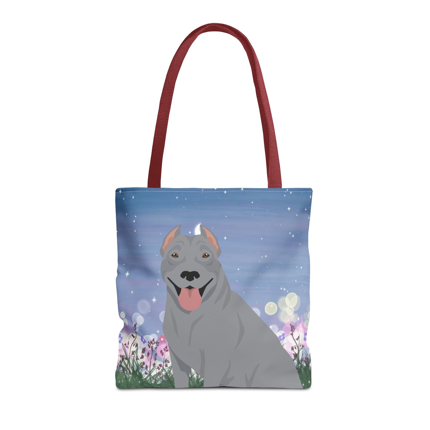 Pit Bull Dog Tote Bag 16x16