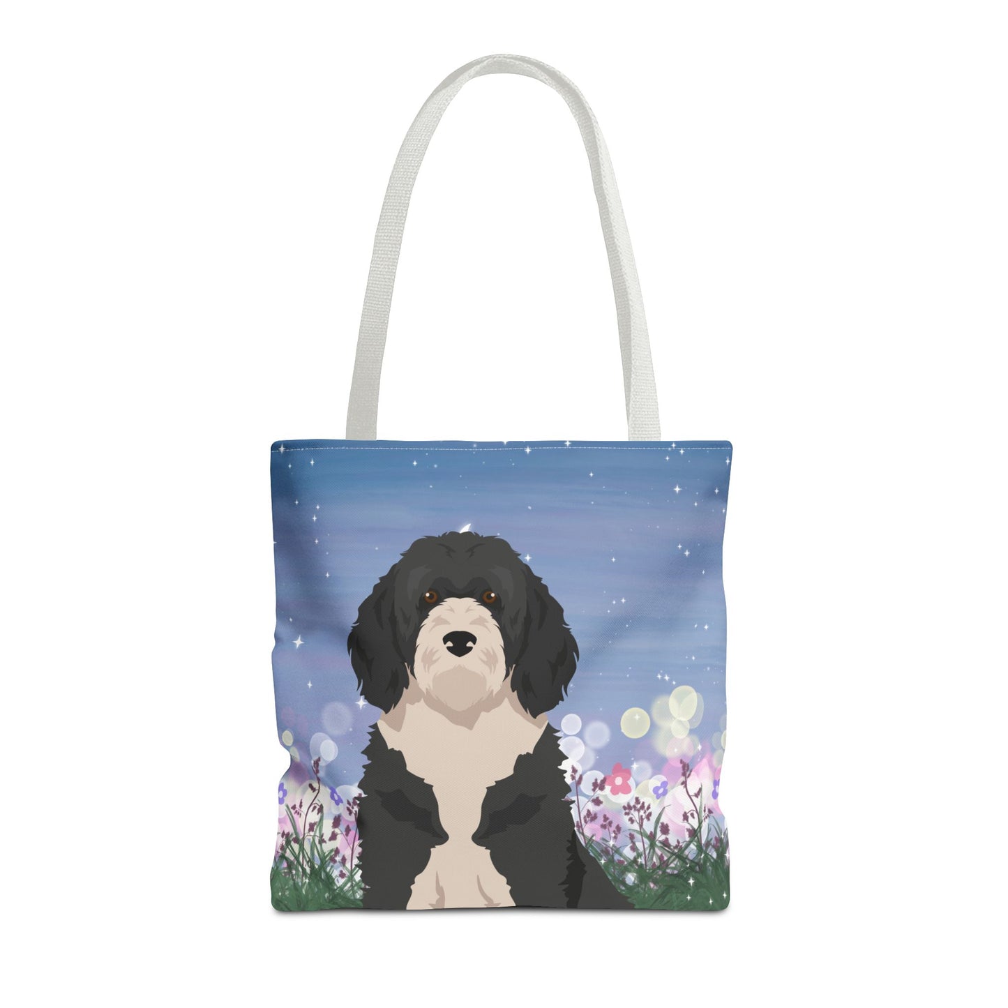 Portuguese Water Dog Dog Tote Bag 16x16