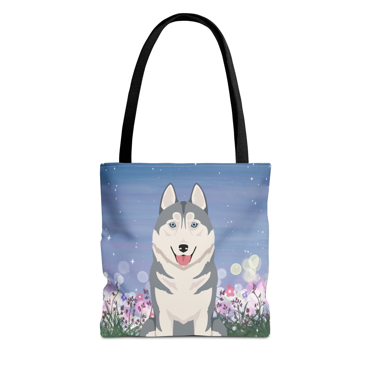 Siberian Husky Dog Tote Bag 13x13