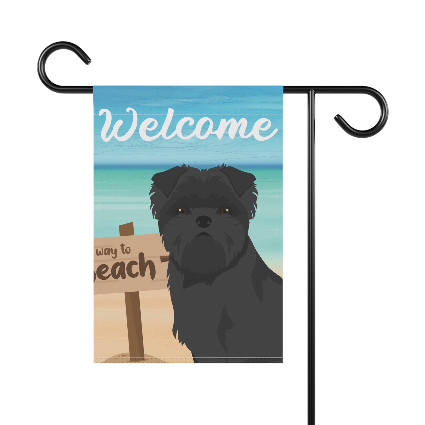 Affenpinscher Dog Garden Flag